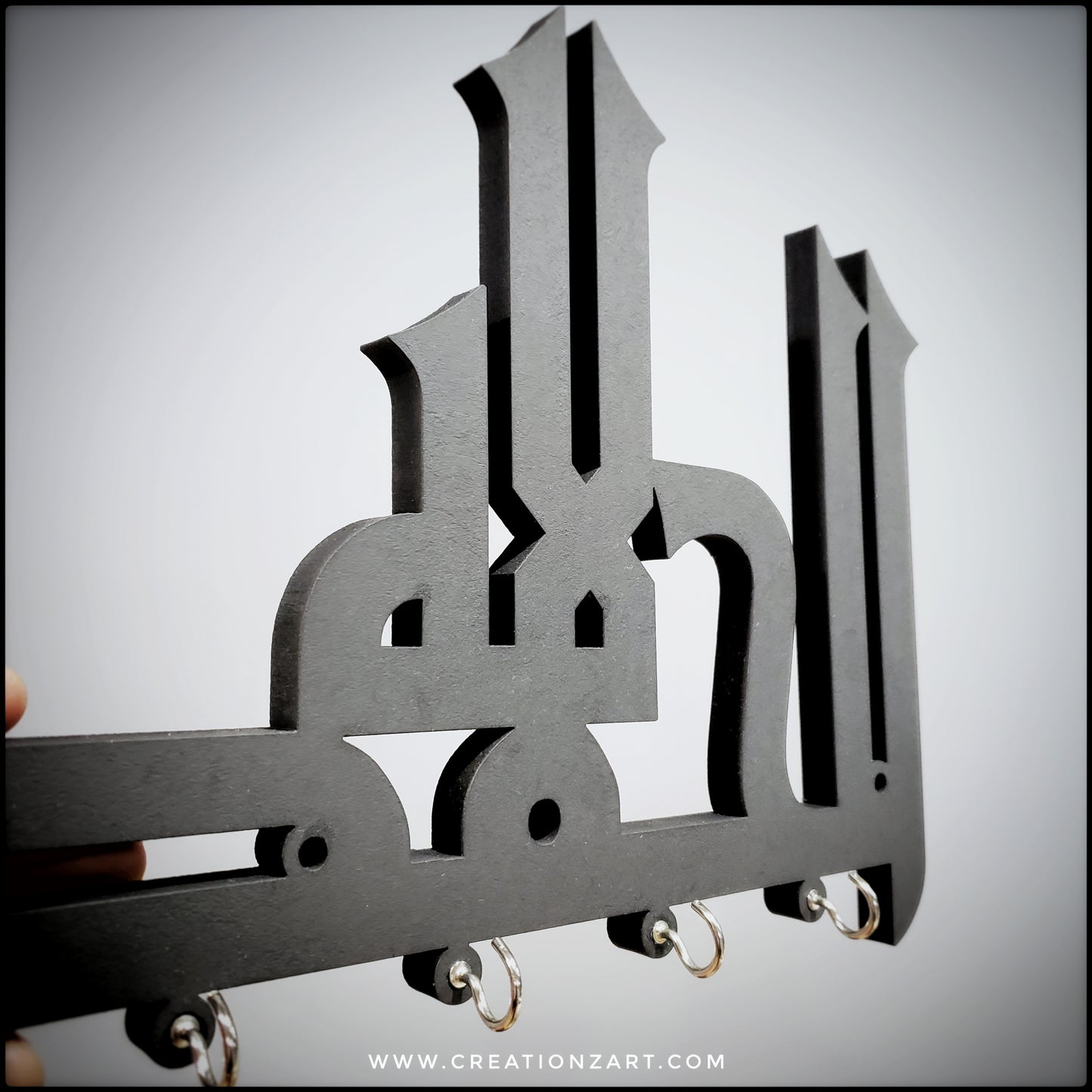 Kufic Allhamdullilah Key holder