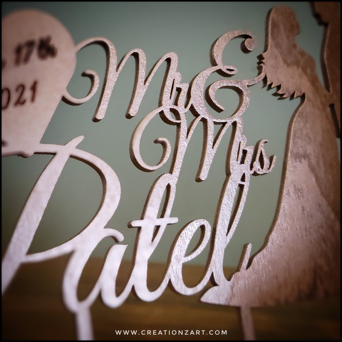 Custom Wedding Cake topper