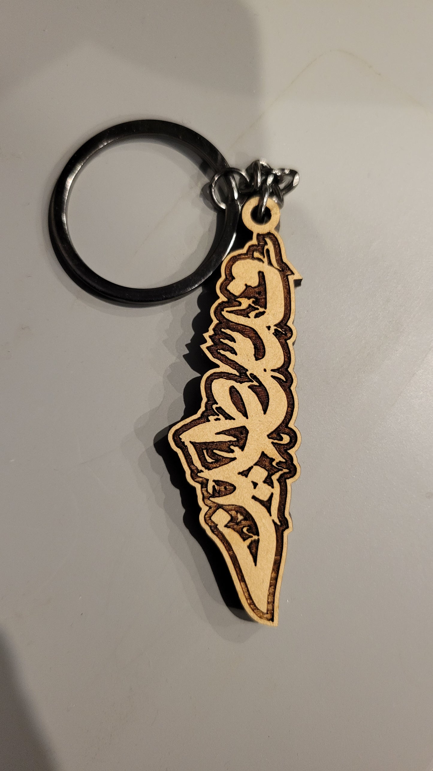 Palestine map keychain - 100% profits for donation