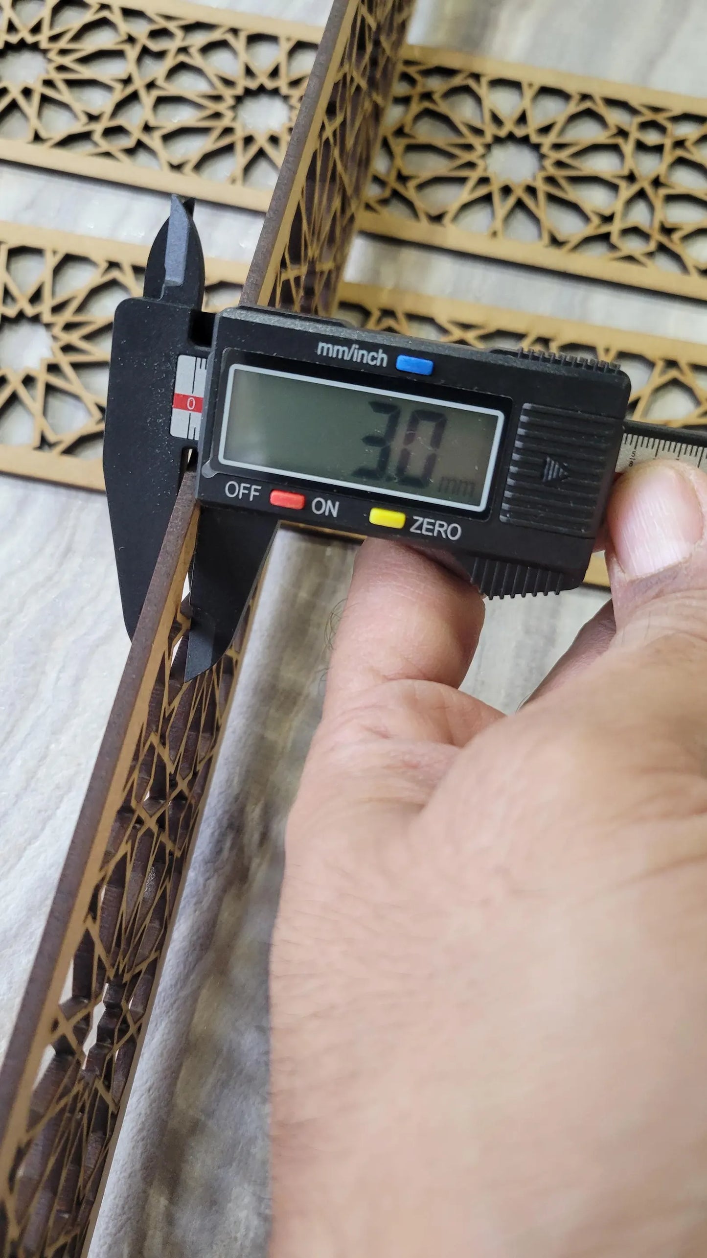 Moroccan Wall Trim Panel - Seamless trim wall panels - Chair Rail - Wainscotting - Accent wall