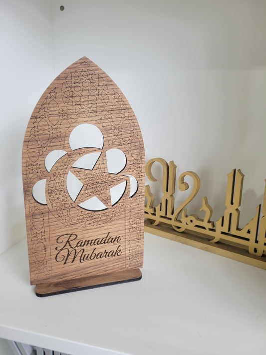 Ramadan Mubarak Table Decor - Style 1