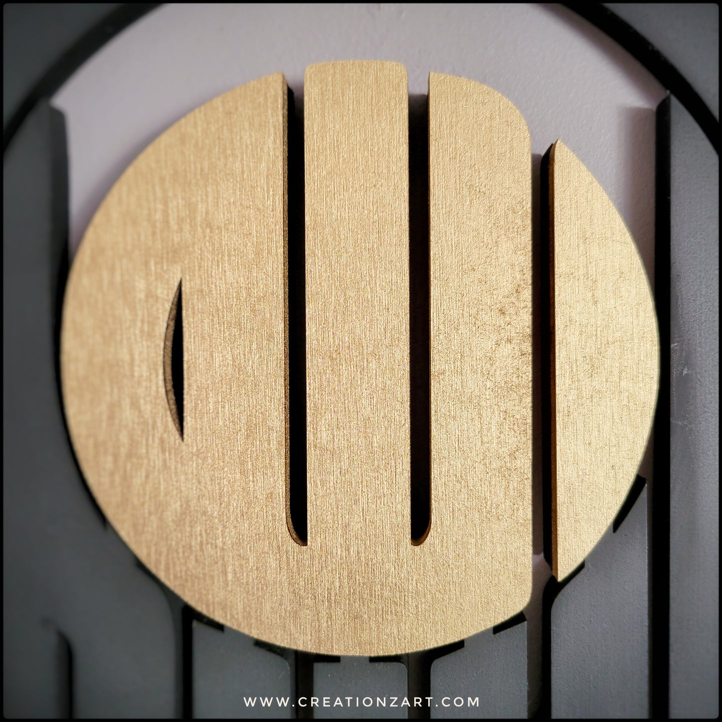 Islamic kufic calligraphy - Ayat al Kursi -  Islam wall art