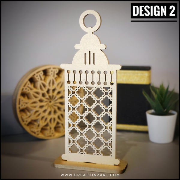 Two in one Moroccan Lantern art