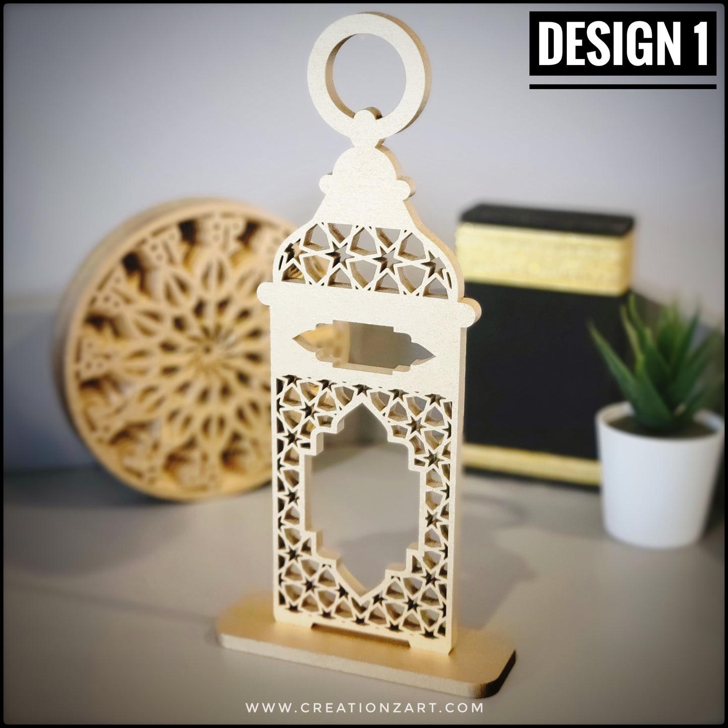 Two in one Moroccan Lantern art