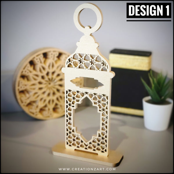Two in one Moroccan Lantern art