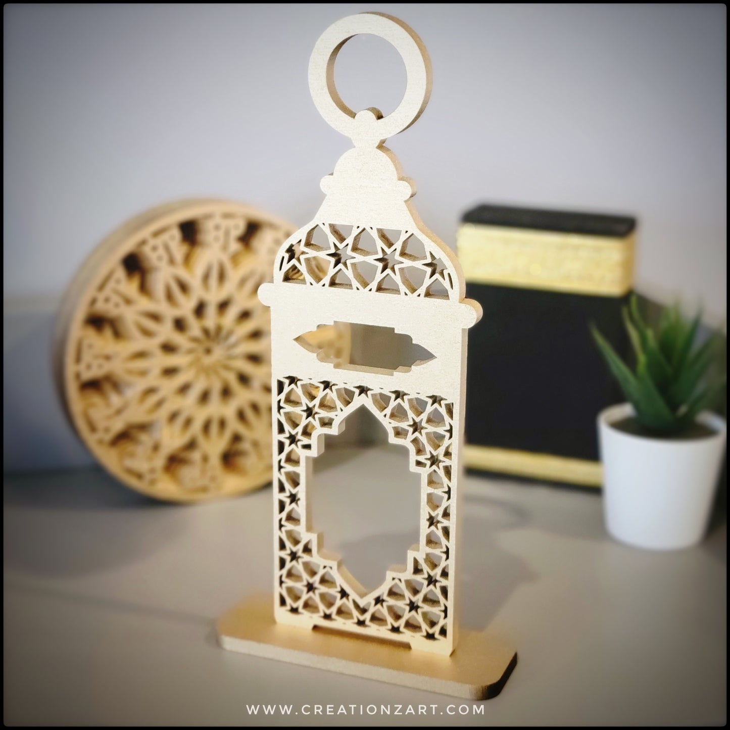 Two in one Moroccan Lantern art