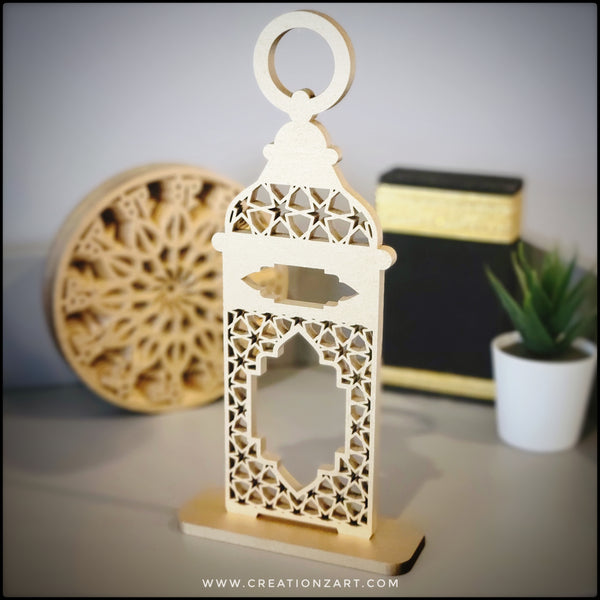 Two in one Moroccan Lantern art