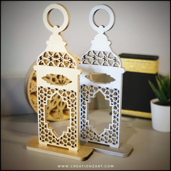Two in one Moroccan Lantern art