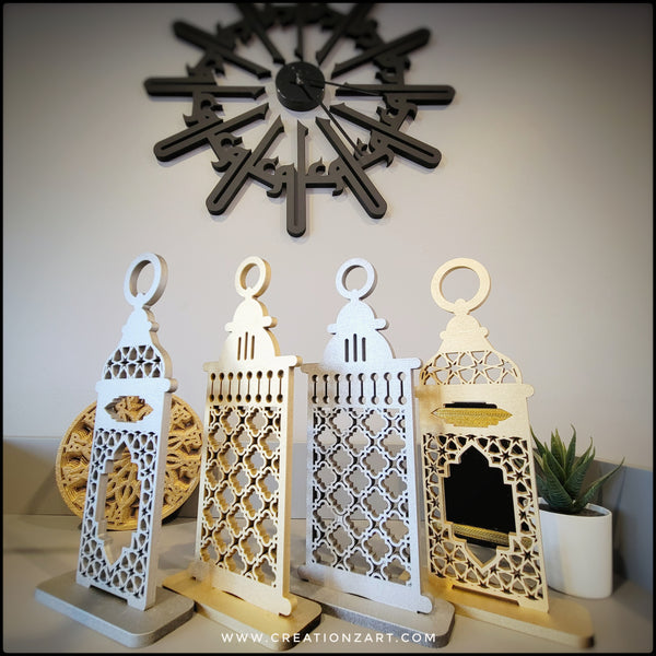 Two in one Moroccan Lantern art