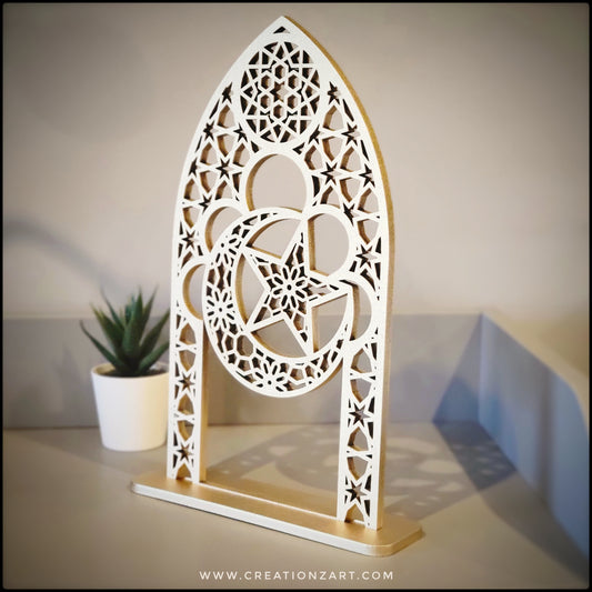 Moroccan Geometric Art for Ramadan decoration