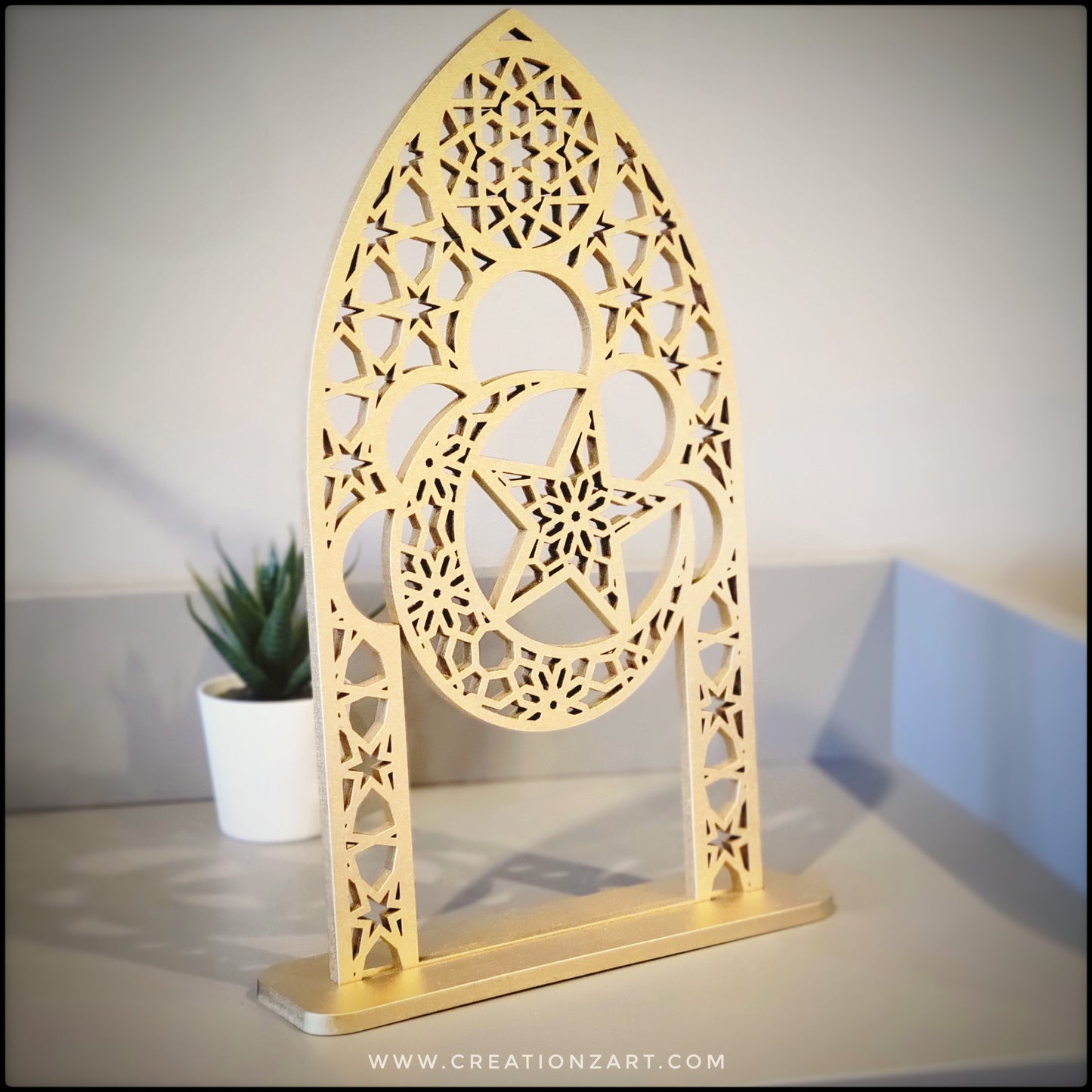 Moroccan Geometric Art for Ramadan decoration