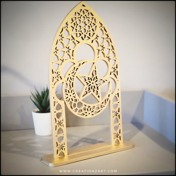 Moroccan Geometric Art for Ramadan decoration
