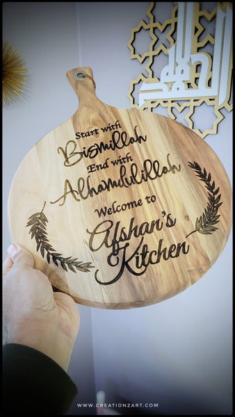Custom cutting board