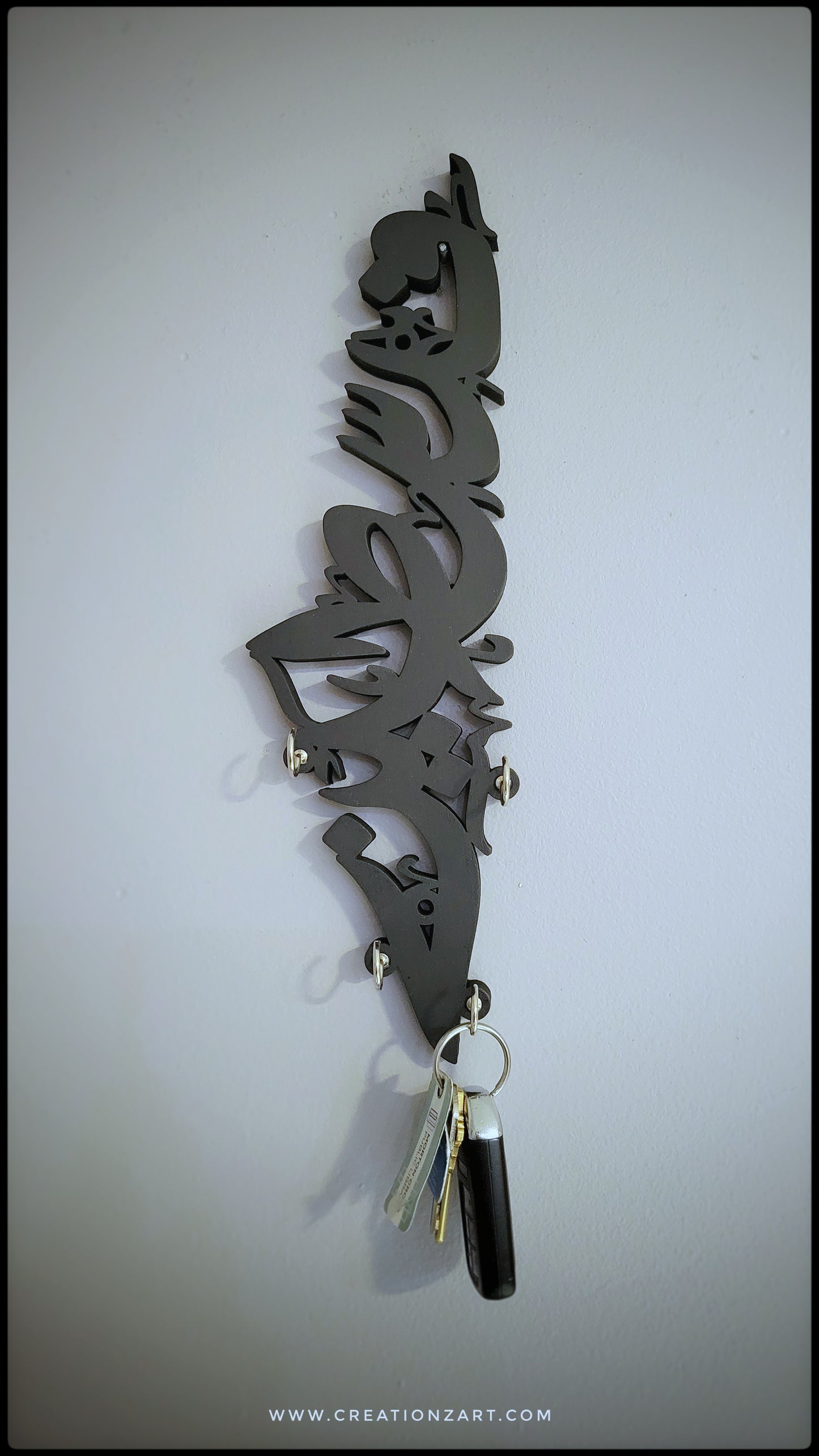 Palestine Map Design Key holder