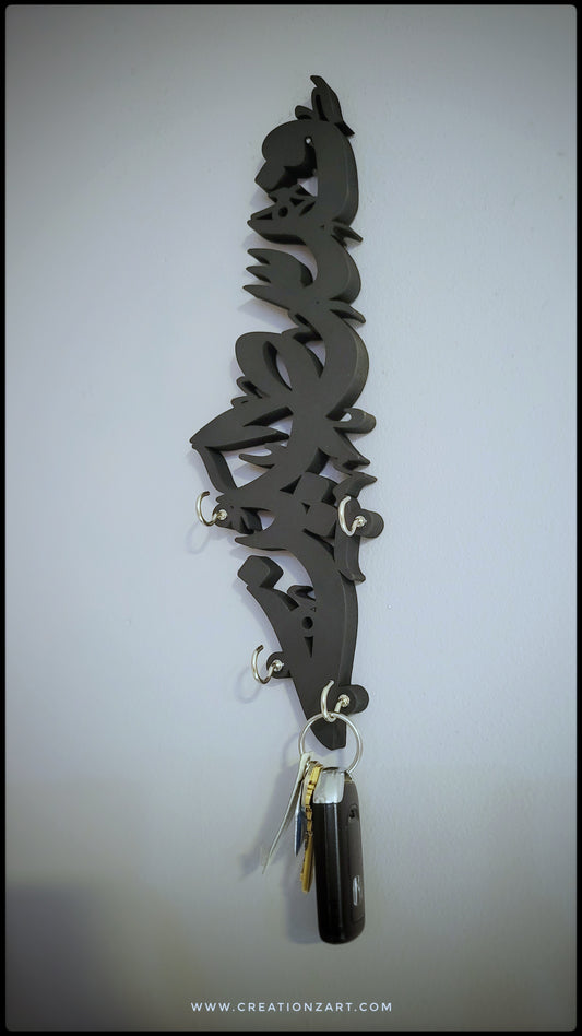 Palestine Map Design Key holder