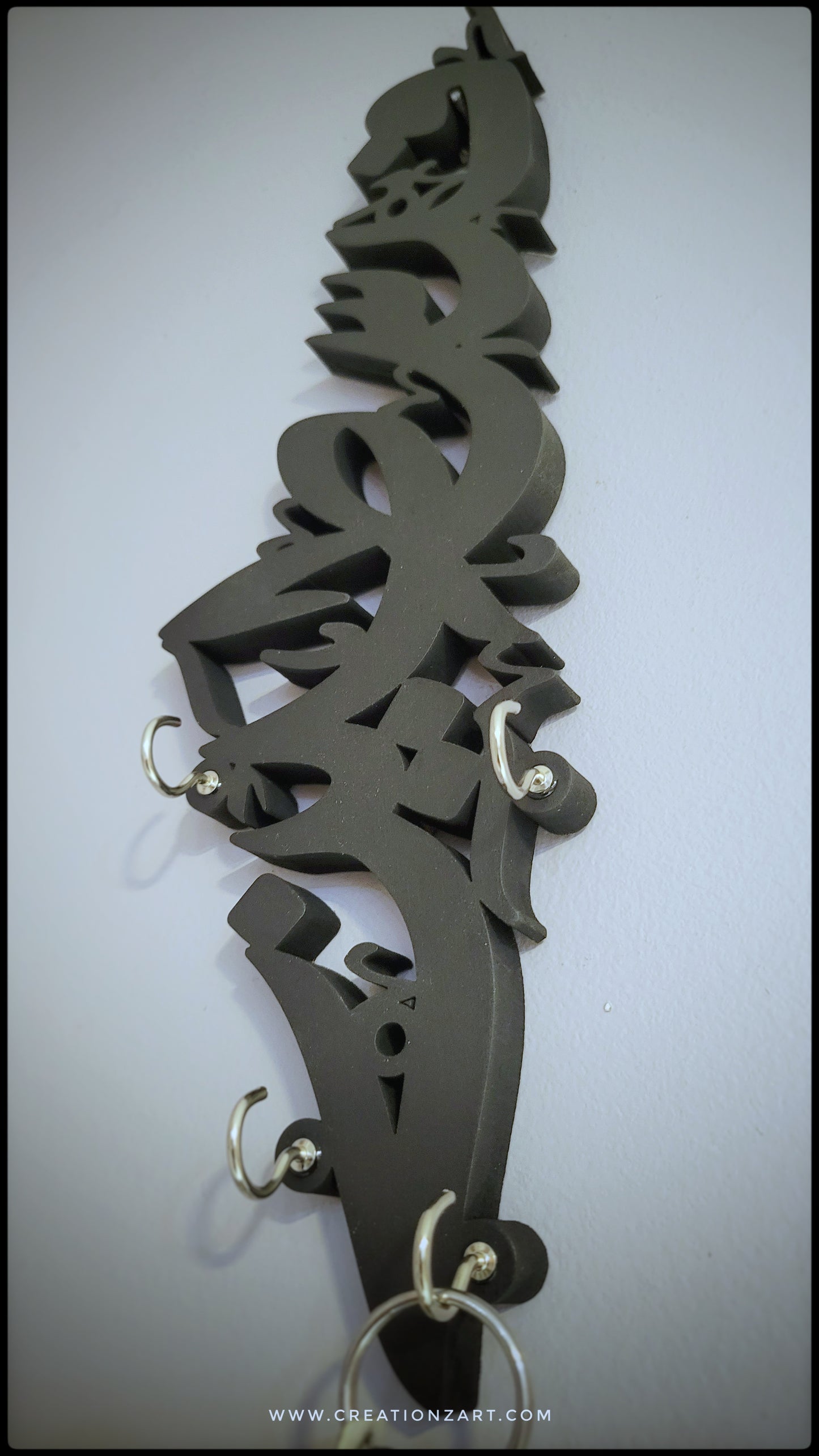 Palestine Map Design Key holder