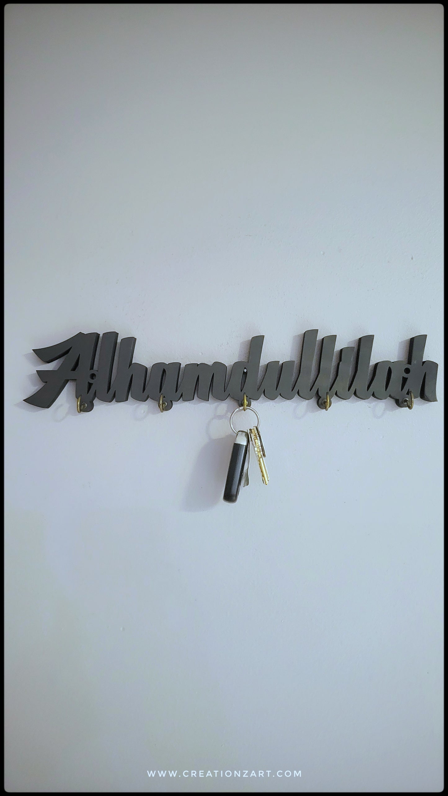 Allhamdullilah English Keyholder