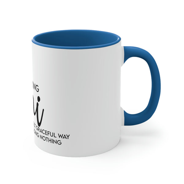 Drinking Chai Mug, 11oz