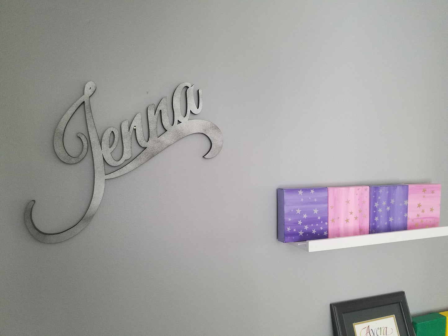 Custom kids artwork - Nursery wall art - new born, baby shower gift