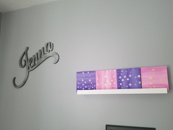 Custom kids artwork - Nursery wall art - new born, baby shower gift