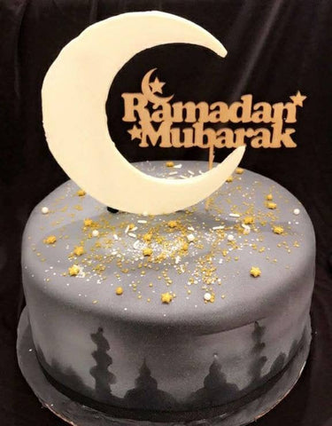Ramadan Mubarak Cake topper