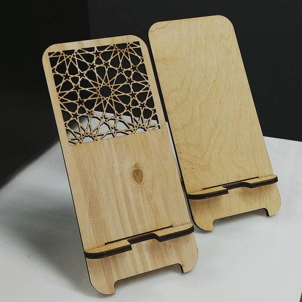 Contemporary phone holder for desktop - ideal for gifts or personal use