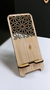 Contemporary phone holder for desktop - ideal for gifts or personal use