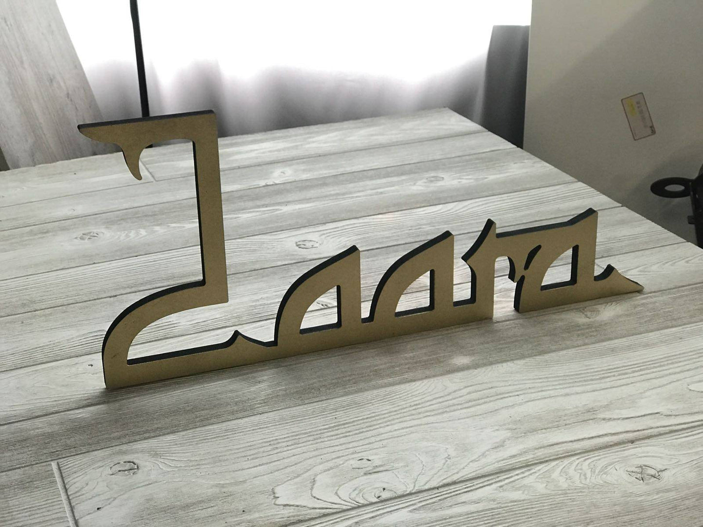 Custom kids artwork - Kufic style - Nursery wall art - new born, baby shower gift