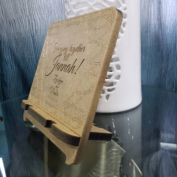 Dual custom phone holder for couples