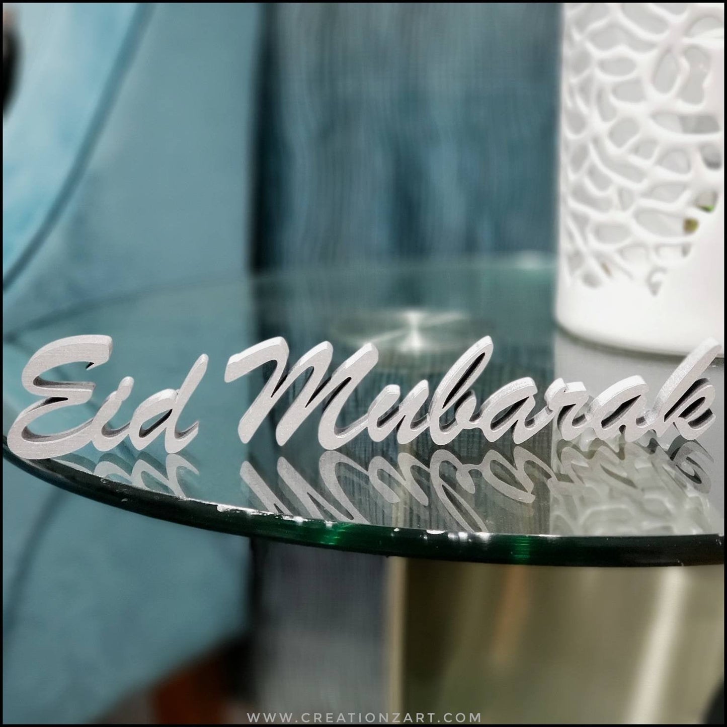 Combo Ramadan/Eid Mubarak Table top art