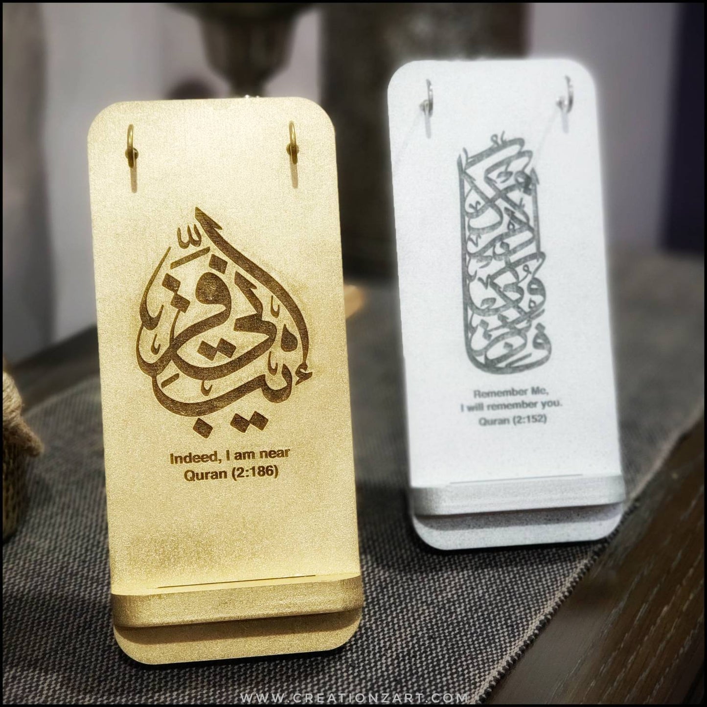 Tasbeeh holder - Prayer beads holder - Tasbih holder - Prayer room decor - Beautiful Contemporary decoration for muslim homes